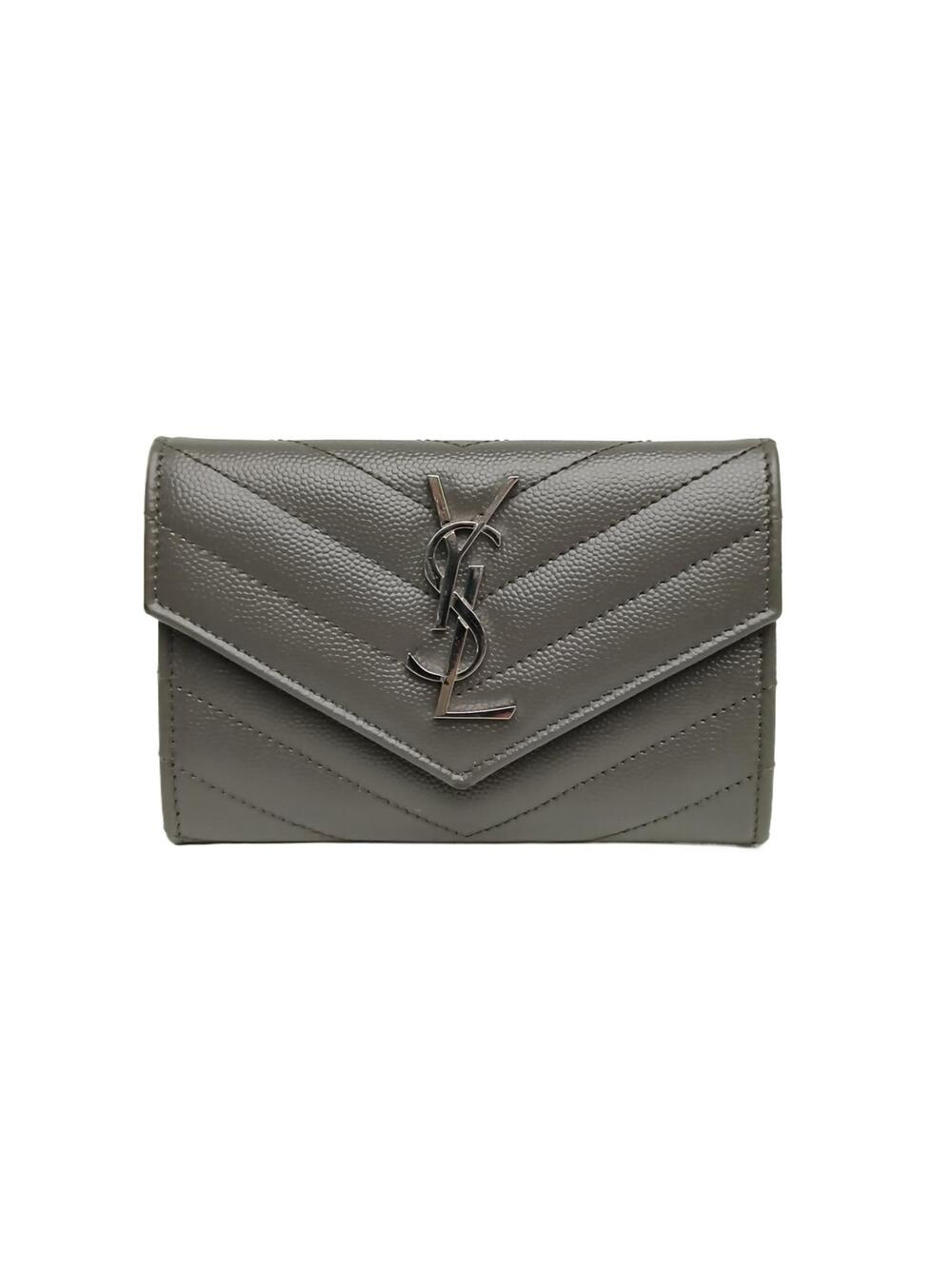 Saint Laurent Gray Grained Calfskin #360162S54B